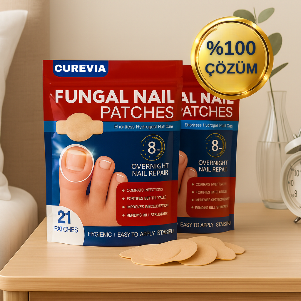 CUREVIA® Tırnak Mantarı İçin Patch – 21’li Paket