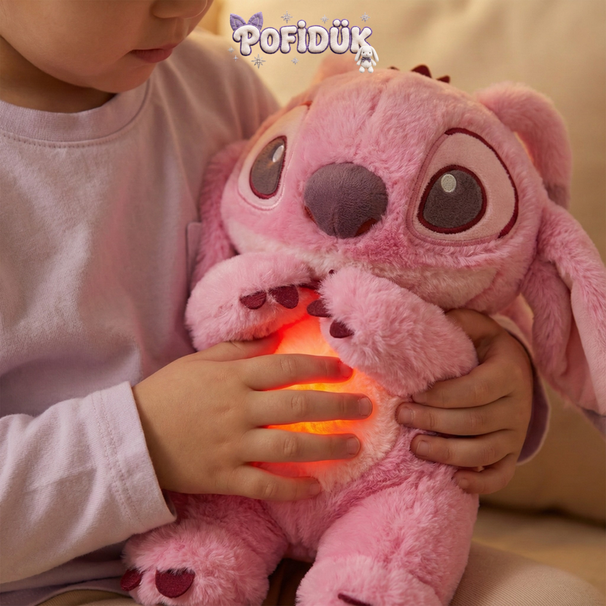 ''Ruh Eşi'' Nefes Alan Işıklı Peluş